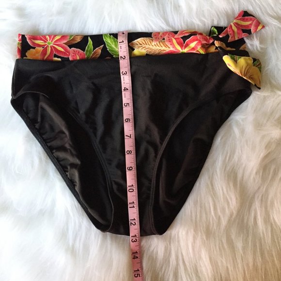 📦 REDUCED! HIGH WAIST FLORAL BAND BOTTOM - Picture 4 of 4